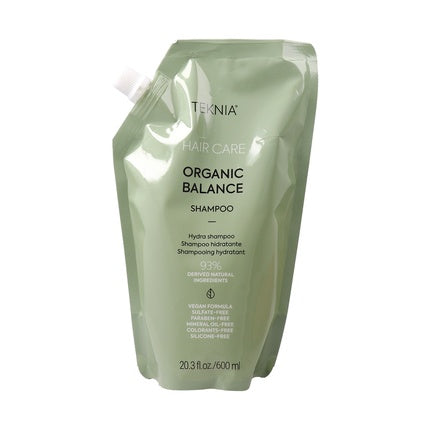 Refil Șampon Lakme Teknia Organic Balance, Verde, 600ml