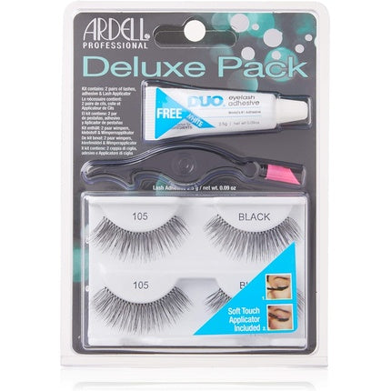Gene false Ardell Deluxe Pack, model 105, negru