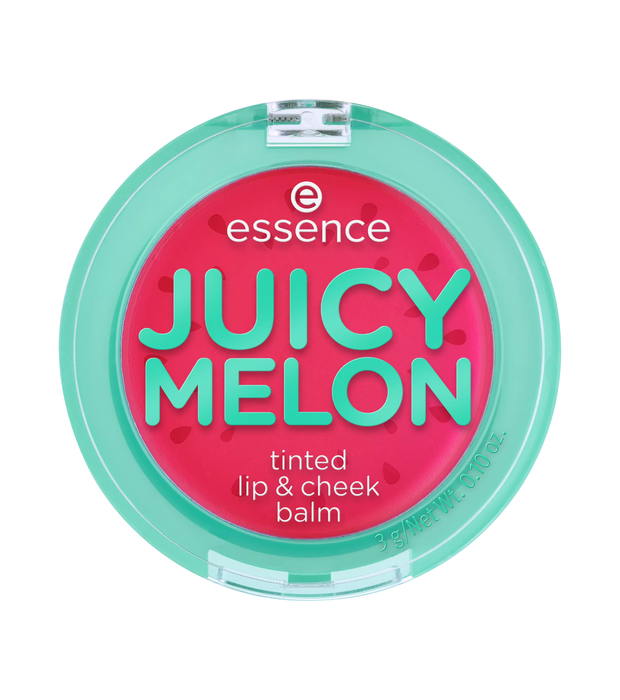 Balsam pentru buze și obraji 2-în-1 Essence Juicy Melon, nuanța Roz, 3 g