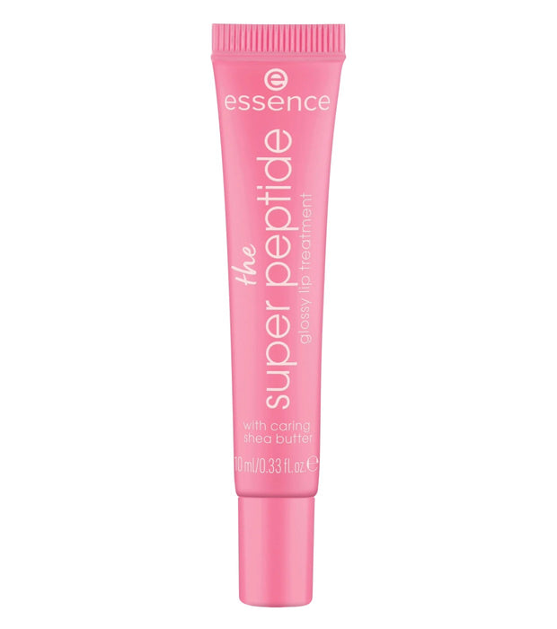 Luciu de buze Essence The Super Peptide, cu peptide, nuanța 02 Pinkified!, lucios, 10 ml