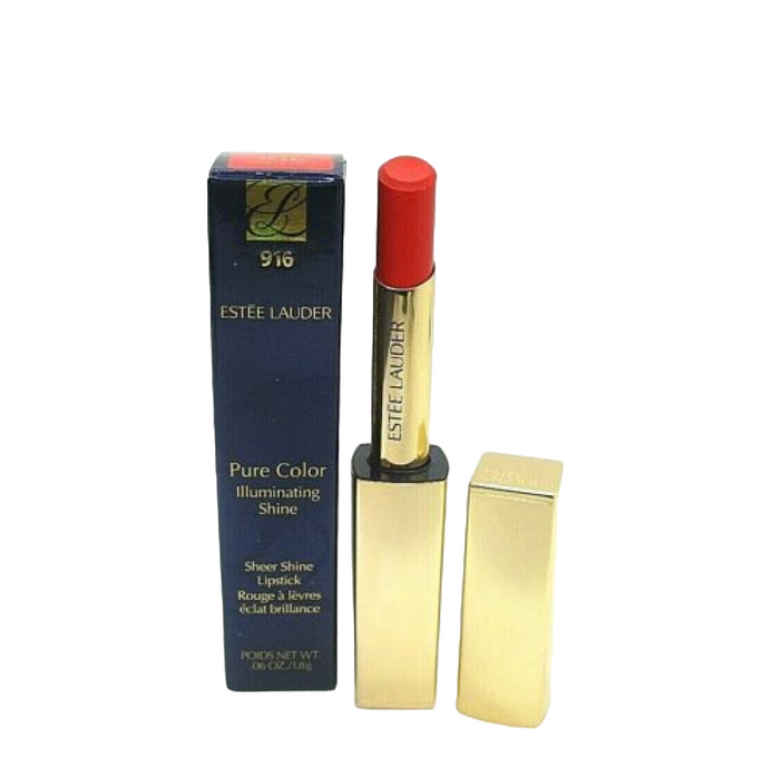Ruj cremos Estee Lauder Pure Color Illuminating, nuanța 916 Petrecere, 1.8 g