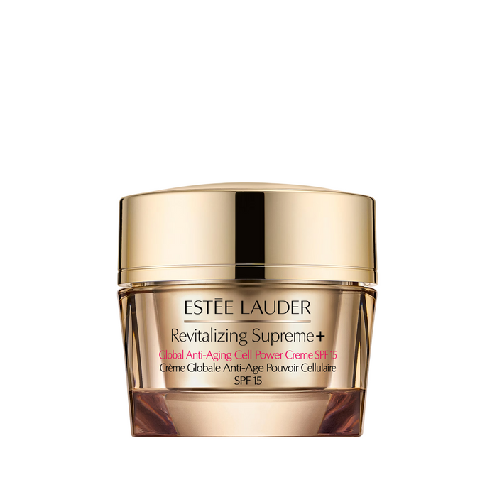 Cremă de față Estee Lauder Revitalizing Supreme+ Global Anti-Aging Cell Power, antiîmbătrânire, de zi, SPF 15, 50 ml, tester