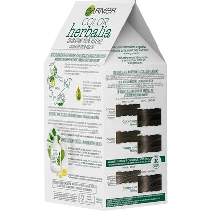 Vopsea par, Garnier, Herbalia, castaniu inchis