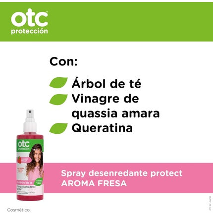 Spray Deîncolit, Otc Protecție, Anti-păduchi, Aromă de Căpșuni, 250ml