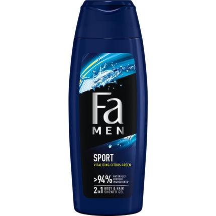 Gel de duș Fa Men Sport, Ginkgo & Citrus Green, 250 ml