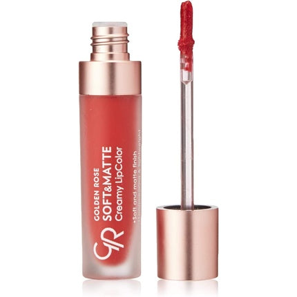 Ruj lichid Golden Rose Soft & Matte Creamy Lipcolor 114