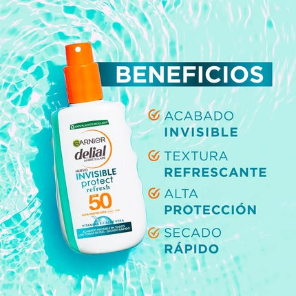 Spray transparent, Garnier, Clear Protect SPF50+, 200ml