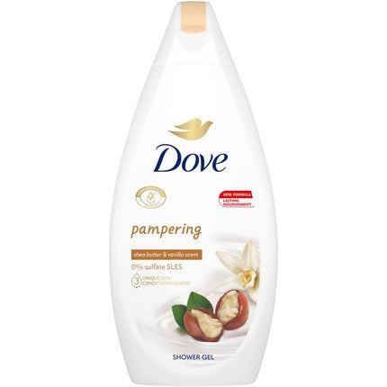 Gel de duș, Dove, Shea Butter, 500 ml, vanilie