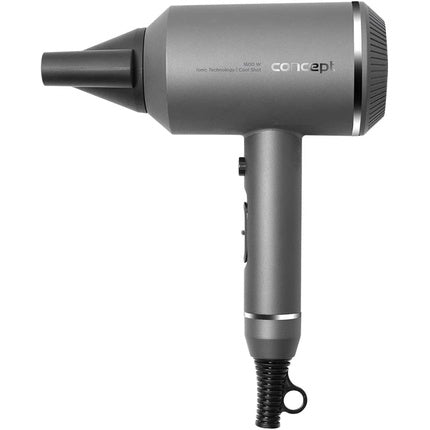 Uscător păr, Concept, VV5750, ionizator, gri mat