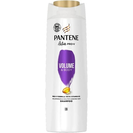 Șampon Pantene Active Pro-V Volume & Body Fără Silicon, Vitamina B7, 400ml