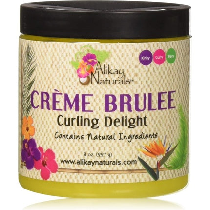 Cremă de styling pentru păr Alikay Naturals Curling Custard 240ml