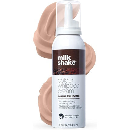 Vopsea par, Milk Shake, Color Whipped Cream, Brunet cald, 100ml