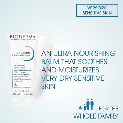 Balsam Corp Bioderma Atoderm Intensive, 200ml, alb