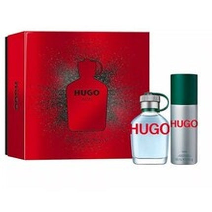 Set cadou baie Hugo Boss Hugo Man, EDT 75 ml și DEO VAPO 150 ml