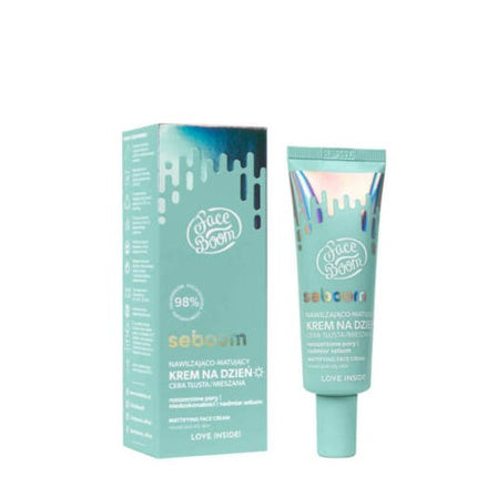Cremă Zi, FaceBoom, Seboom, pentru ten gras și mixt, 50ml