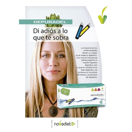 Set fiole, Novadiet, Depuradel, 20 bucati