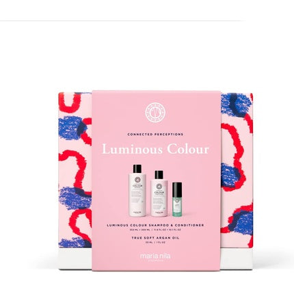 Set șampon și balsam Maria Nila, Luminous Colour, ulei de argan
