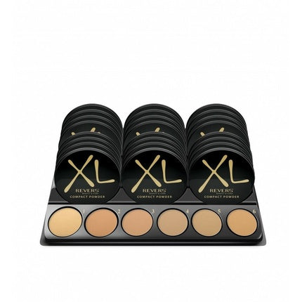 Pudră compactă pentru față, Revers, XL Compact Translucent Beige White, 6 nuanțe, 42 g