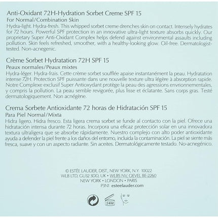 Crema hidratantă 72H SPF 15, Goldwell, 50ml