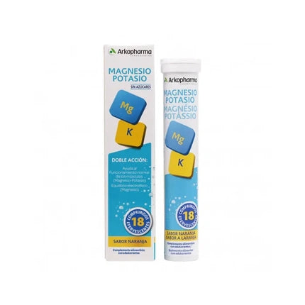 Arkopharma Arkovital Magneziu și Potasiu, 18 Tablete