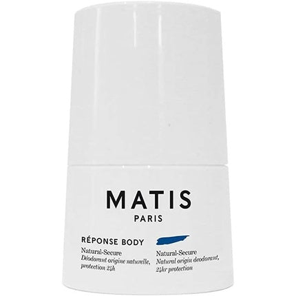 Deodorant Roll-On, Matis Paris, Réponse Body Natural-Secure, alb, 100g