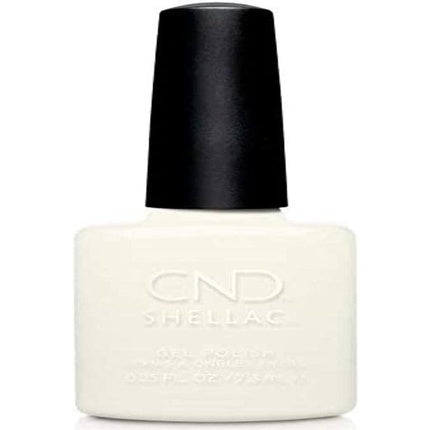 Lac Unghii CND Shellac, White Wedding, Alb, 7 ml