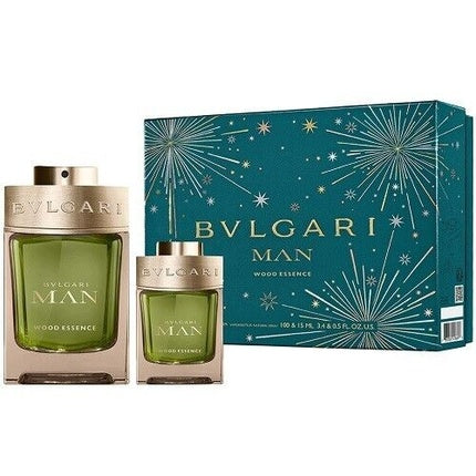 Parfum Bvlgari Man Wood Essence, 100ml, Set cadou
