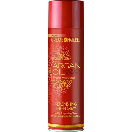 Spray pentru strălucire, Creme Of Nature, ulei de argan