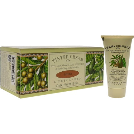 Crema Colorată Față, L'Erbolario, Tinted Cream Date Hue, 50 ml