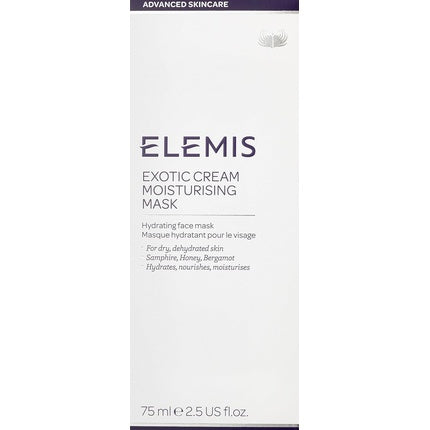 Mască Hidratantă pentru Față, ELEMIS Exotic Cream Moisturizing Mask, Alb, 2.5 Fl Oz