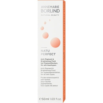 Fluid anti-pigment Annemarie Börlind NatuPerfect 50ml