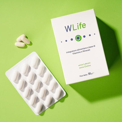 Supliment vitamine, Essecore, W Life, alb, 60 tablete
