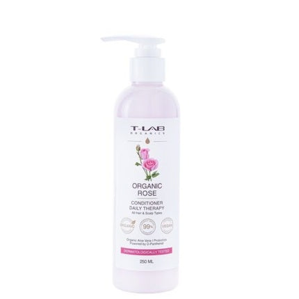 Balsam păr, T-Lab Organics, Bio Rose, roz