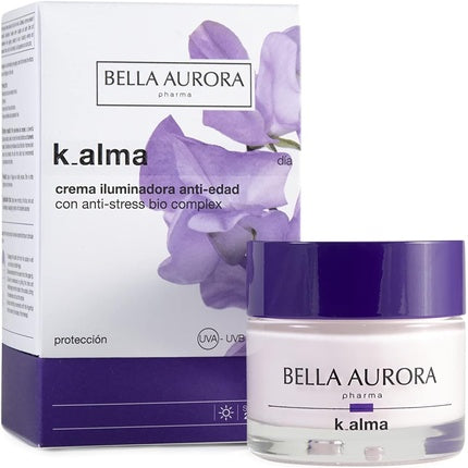 Cremă de zi, Bella Aurora, K-Alma, 50ml, negru