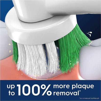 Periuțe de dinți electrice Oral-B Pro Precision Clean, set 4 bucăți, albastru și verde
