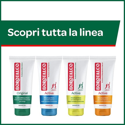 Gel de duș, Borotalco, Active, Mandarină și Neroli, 200g