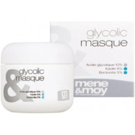 Mască Purificatoare Glycolic Masque, Mene&Moy, cu Acid Glicolic și Kaolin