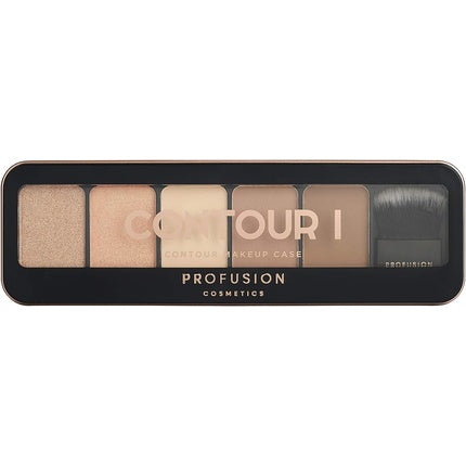 Set machiaj, Profusion Cosmetics, Pro Makeup Case, Light Medium