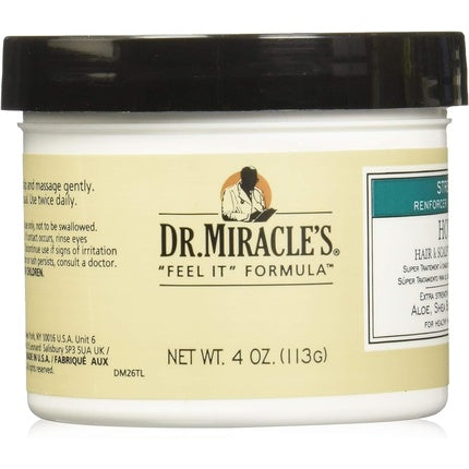 Condiționeator Dr. Miracle's Hot Gro, Tratament pentru scalp și păr, 4oz