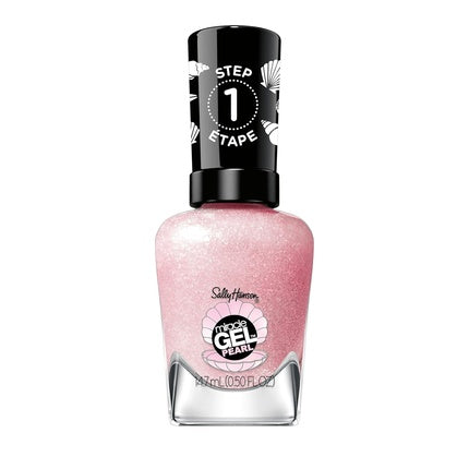 Smalton Gel Sally Hansen Miracle Gel Pearls Pink Sand - Finish lucios, Culoare roz pal