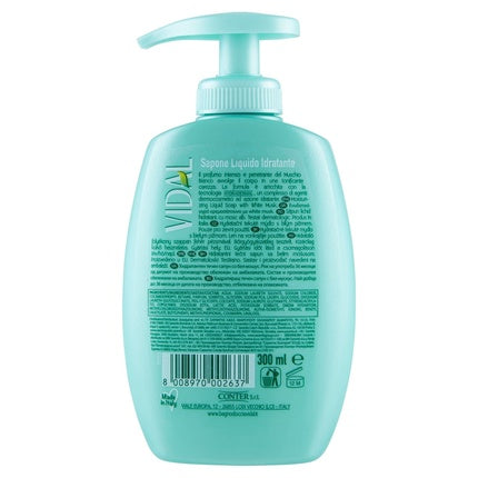 Săpun Lichid Vidal, White Musk, 300ml, Verde