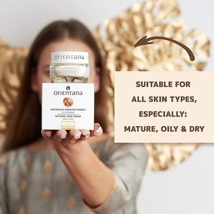 Crema de față Orientana, antirid, naturală
