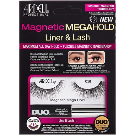 Ardell Magnetic MegaHold Liner & Lash, 056, Negru