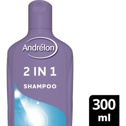Șampon și Condiționator 2 în 1 Andrélon Classic - 300 ml