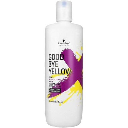 Șampon neutralizant, Schwarzkopf Good Bye Yellow, 100ml