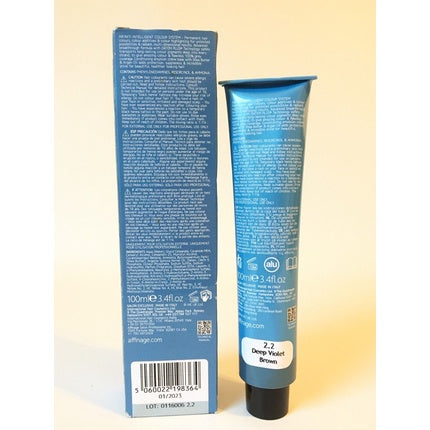 Culoare păr, A.S.P. Affinage Infiniti Ultra-Low Ammonia, 2.3 Deep Violet Brown