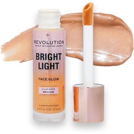 Iluminator Makeup Revolution Bright Light, nuanța Medium, 23g