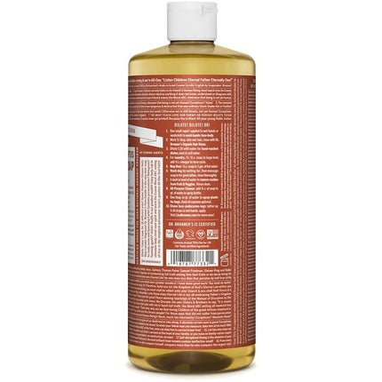 Săpun lichid Dr. Bronner's Pure-Castile Eucalyptus 32oz, 1000ml
