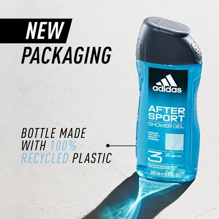 Gel de duș, adidas, After Sport, 250ml