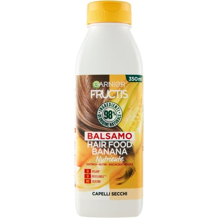 Balsam hranitor pentru par uscat, Garnier Fructis Hair Food Banana, 350ml